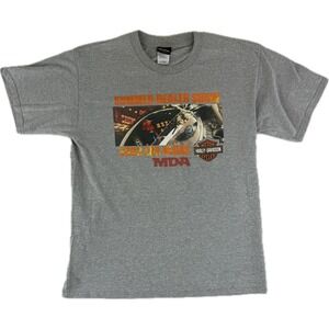 Harley-Davidson Summer Dealer Show 2003 Las Vegas MDA - Men's Large Gray T-Shirt
